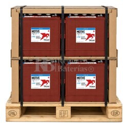 4 Bater�as TROJAN L16G-AC |  6 Voltios 433 Amperios C100 